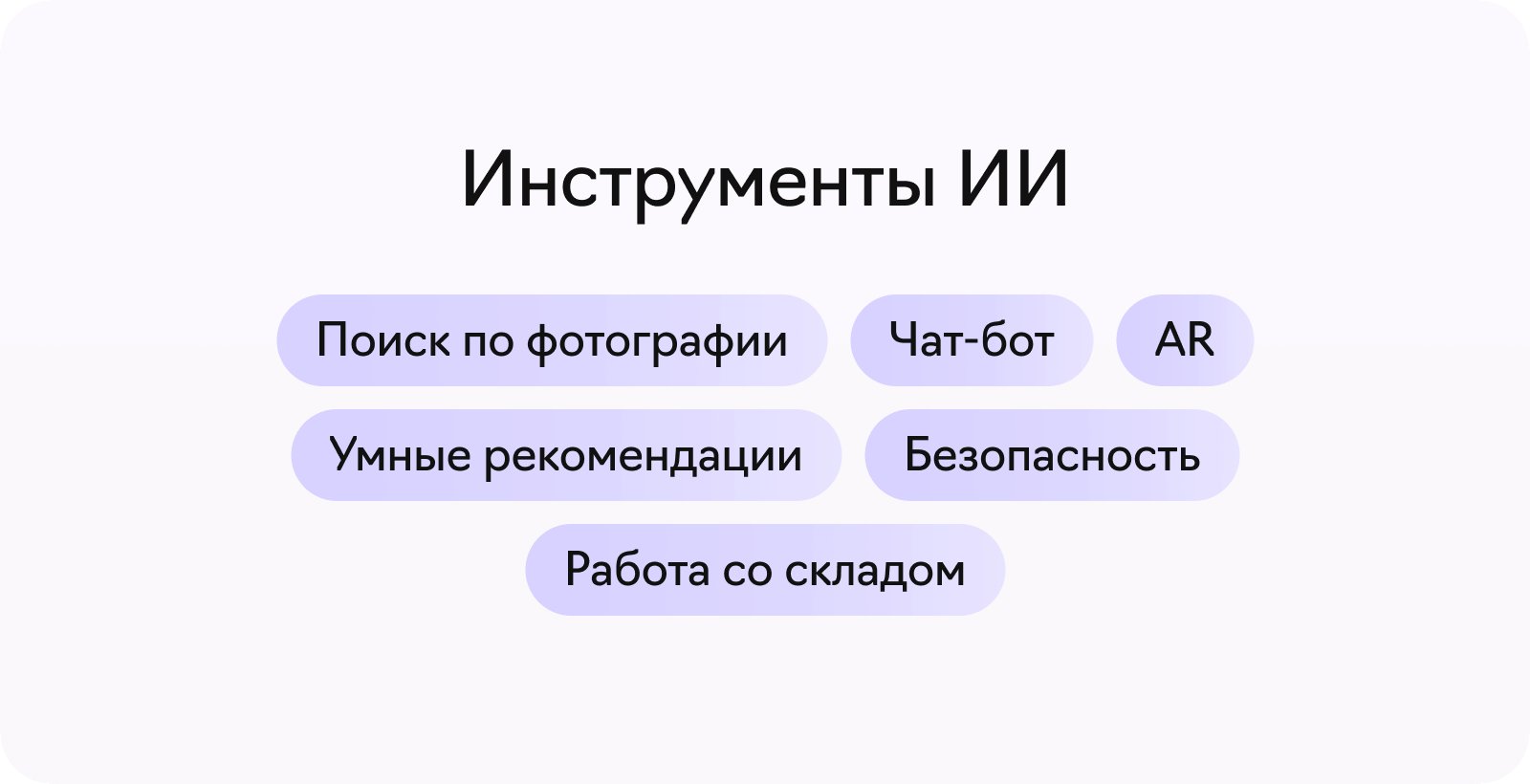 Искусственный Интеллект для электронной коммерции