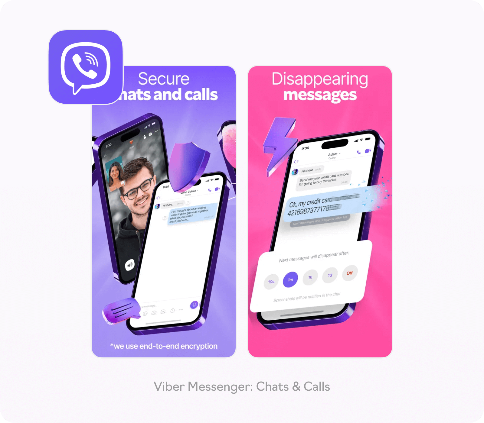 Конкуренты Telegram: Viber