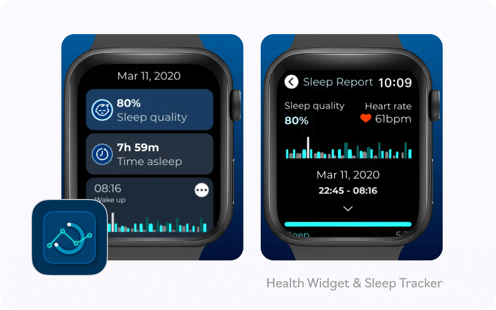 Пример приложения для смарт-часов: Health Widget