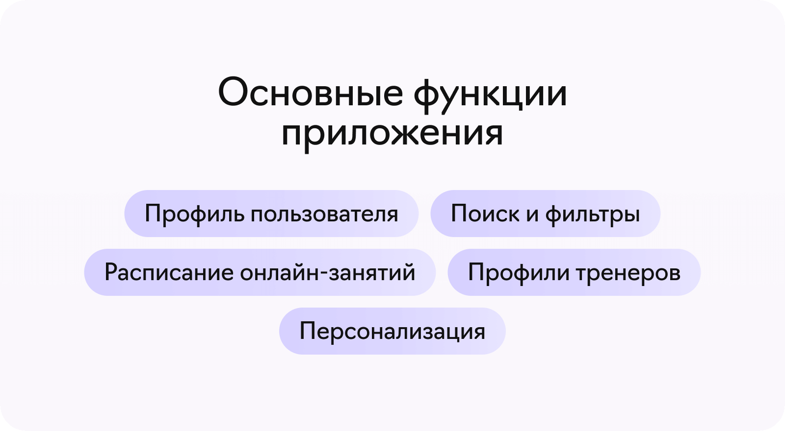 Разработка мобильного приложения для йоги — Лайв Тайпинг